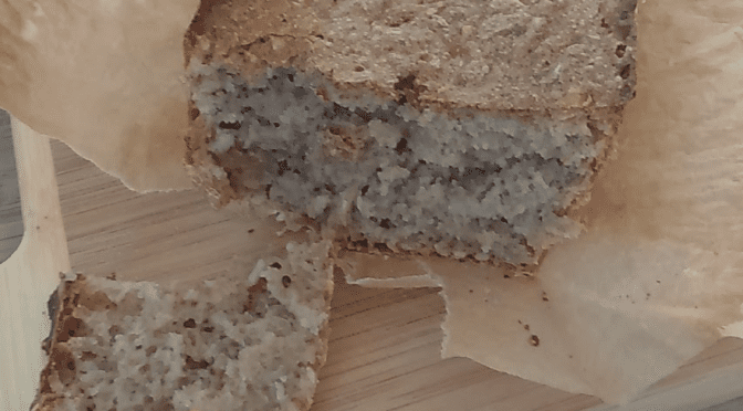 Chleb z kaszy gryczanej niepalonej