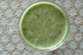 Zielony koktajl z nasionami chia