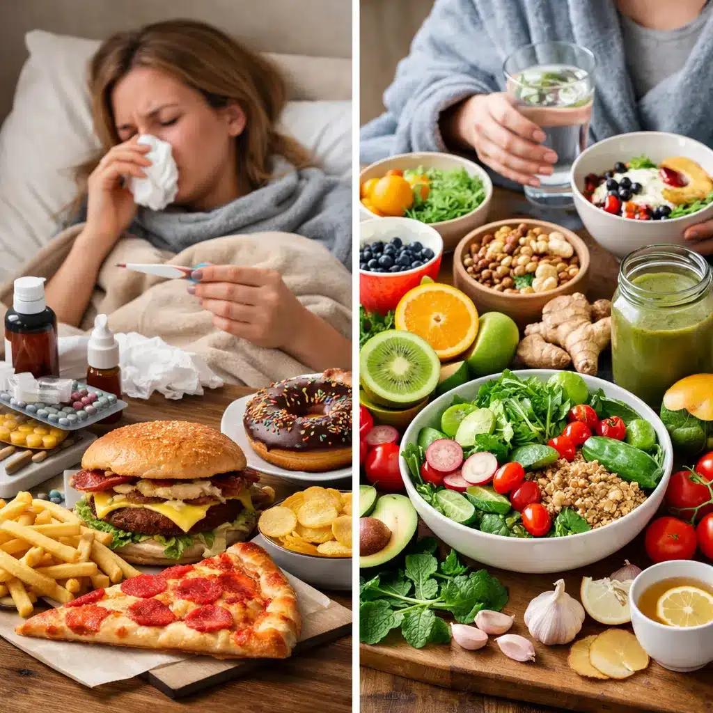 Jak dieta wpływa na regenerację po chorobie?