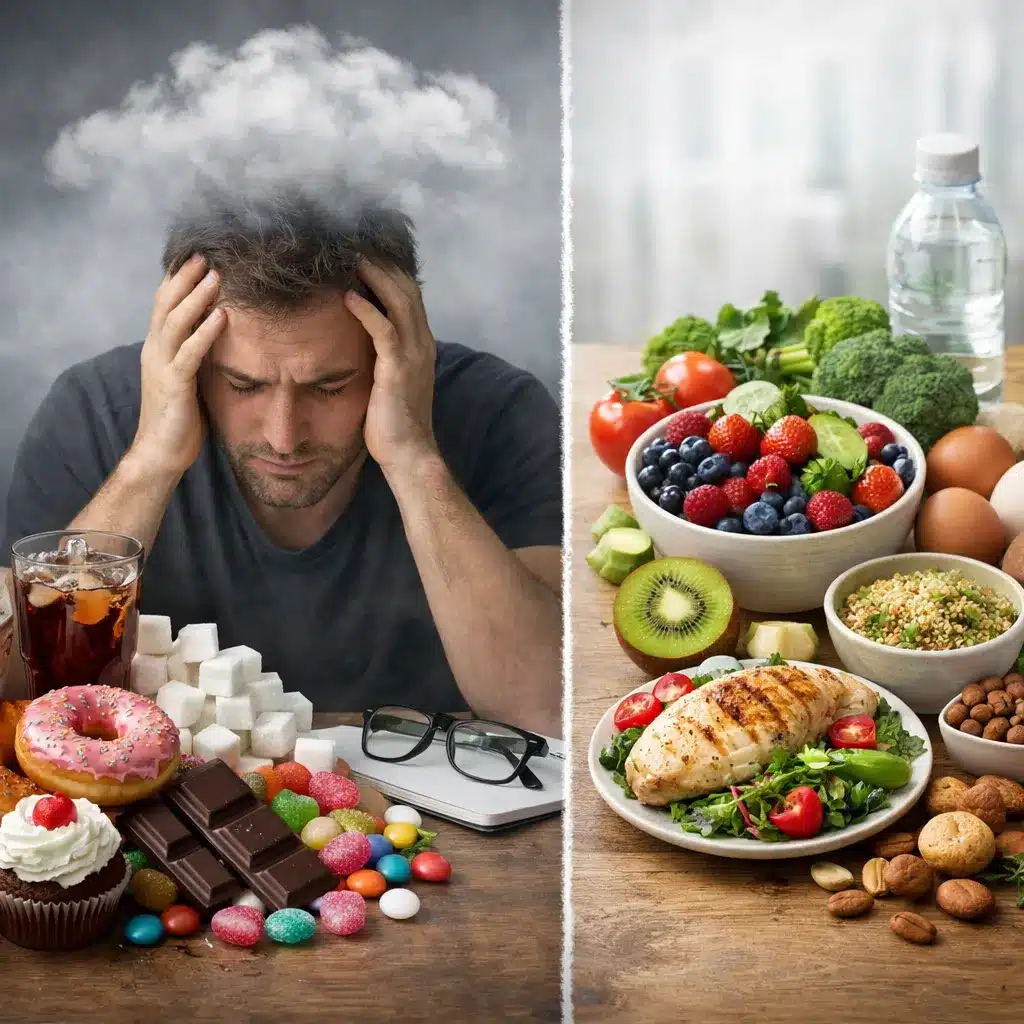 Mgła mózgowa a eliminacja cukrów prostych