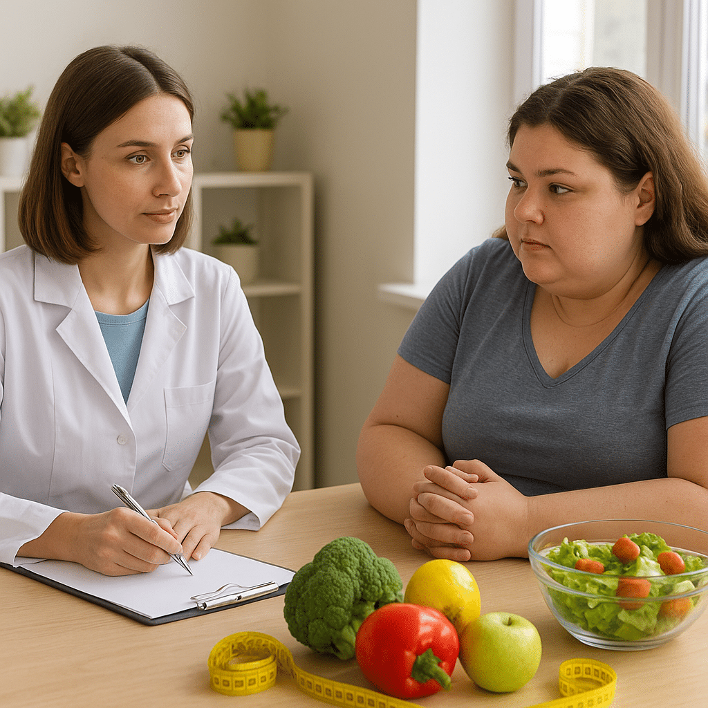 Jak dietetyk pomaga przy nadwadze i otyłości?