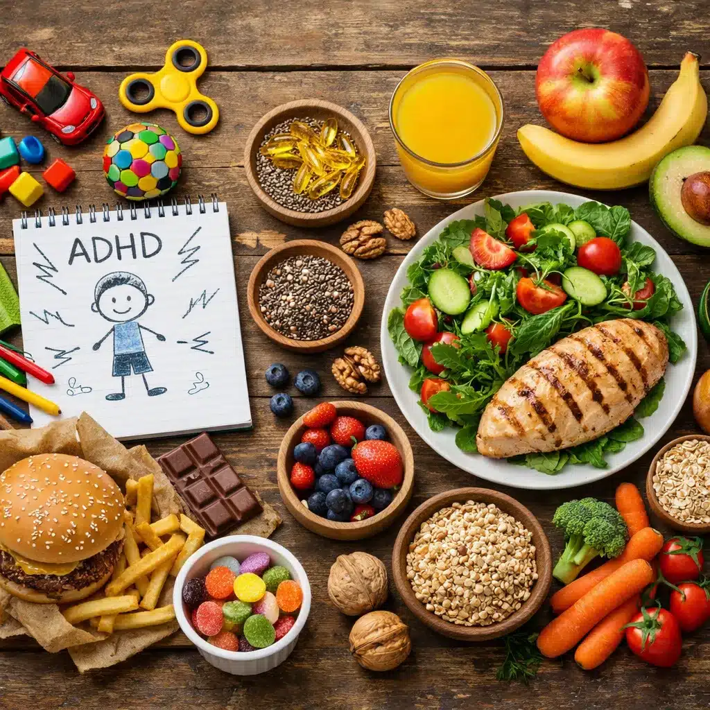 ADHD u dzieci a dieta niskoprzetworzona