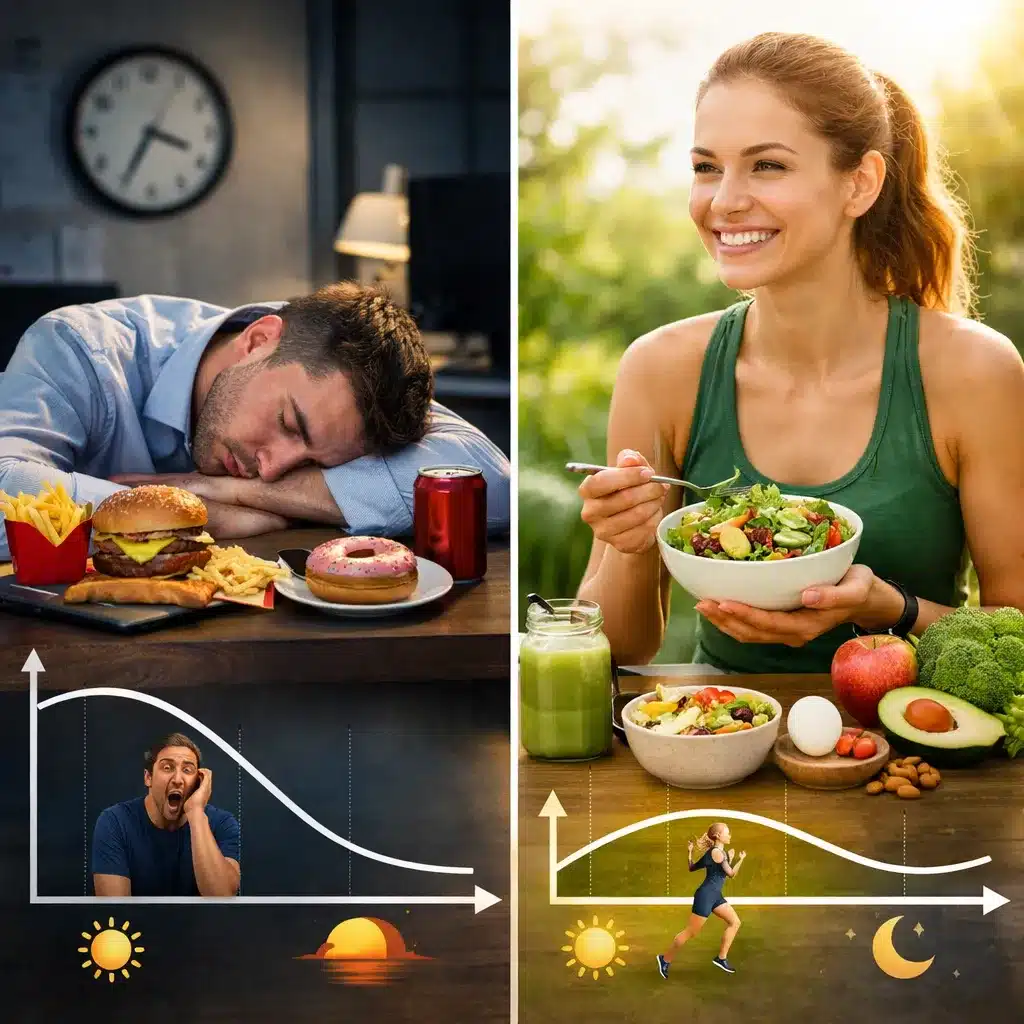 Jak dieta wpływa na poziom energii w ciągu dnia?