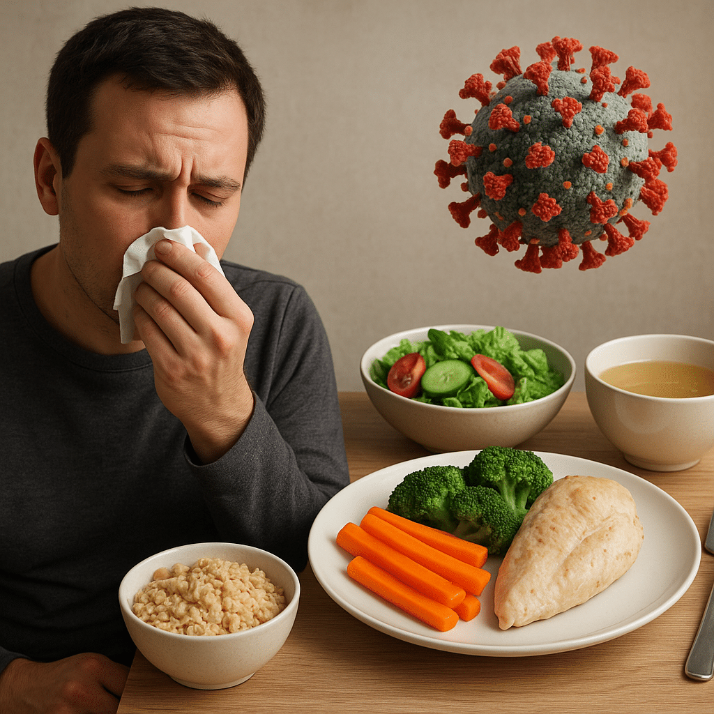 Infekcje wirusowe a lekkostrawne posiłki