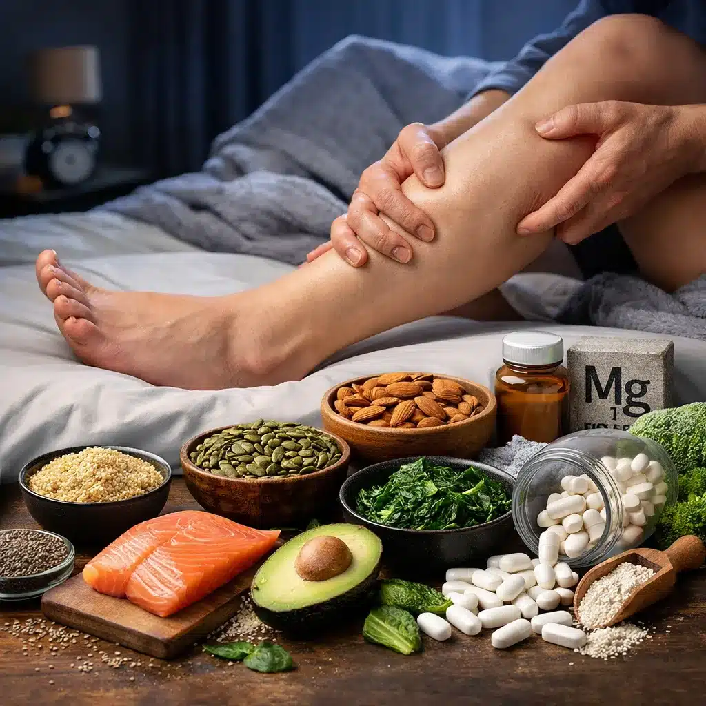 Skurcze nocne nóg a niedobór magnezu