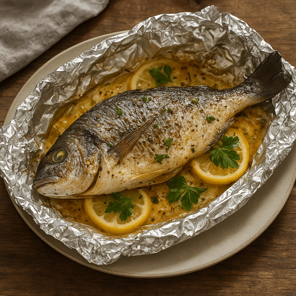 Ryba pieczona w folii – kuchnia uniwersalna