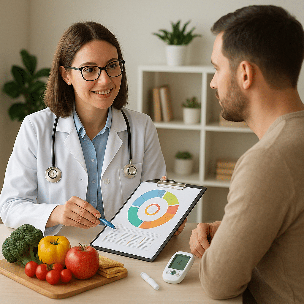 Jak dietetyk pomaga w cukrzycy i kontroli glikemii?