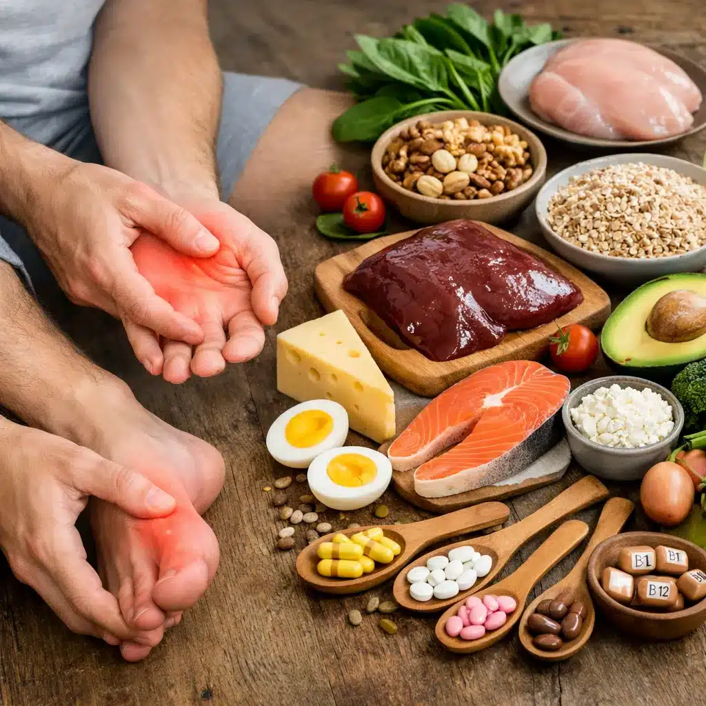 Drętwienie kończyn a dieta bogata w witaminy B