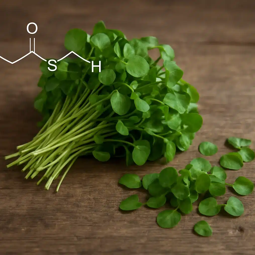 Związki siarkowe z rzeżuchy