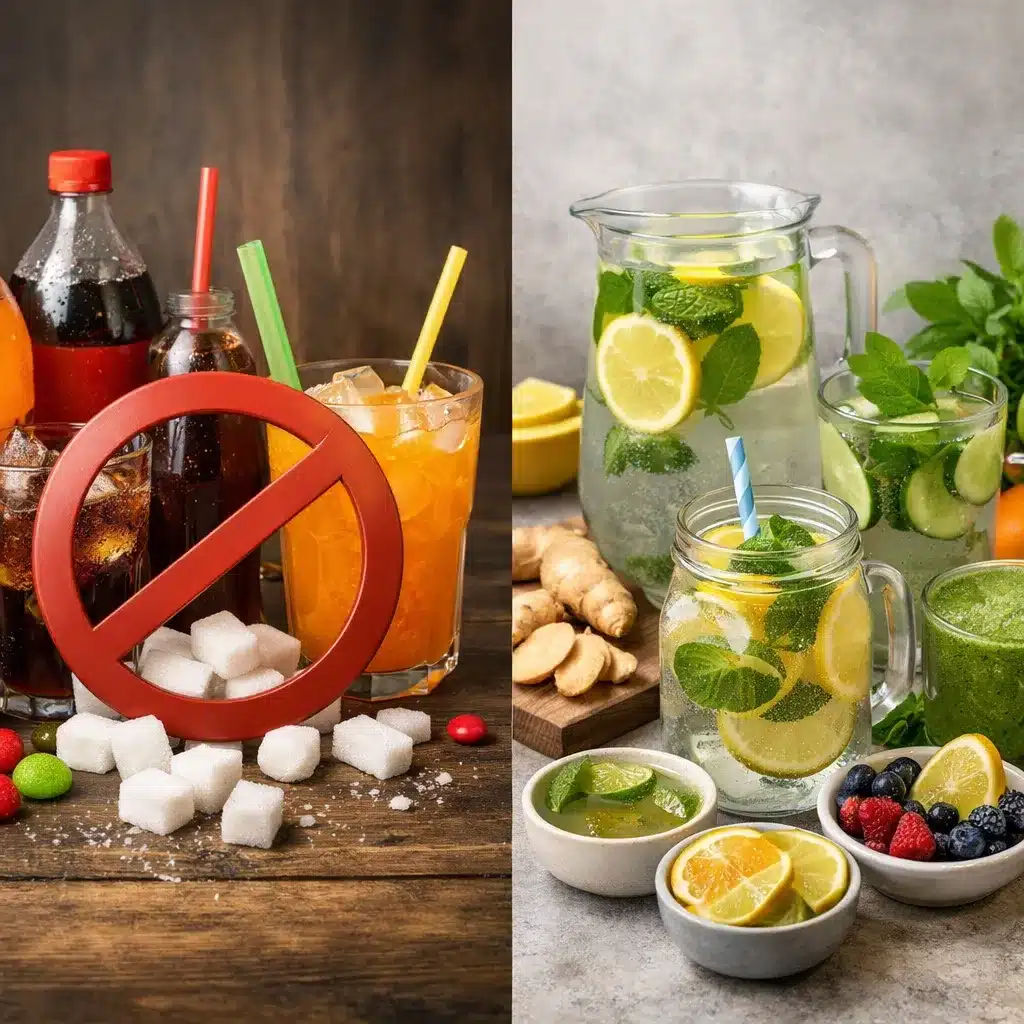 Jak ograniczyć słodzone napoje?