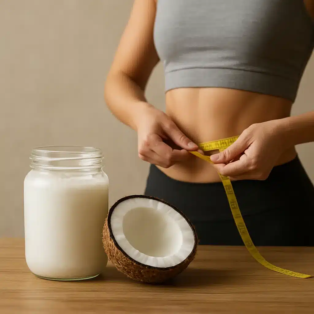 Olej kokosowy na odchudzanie