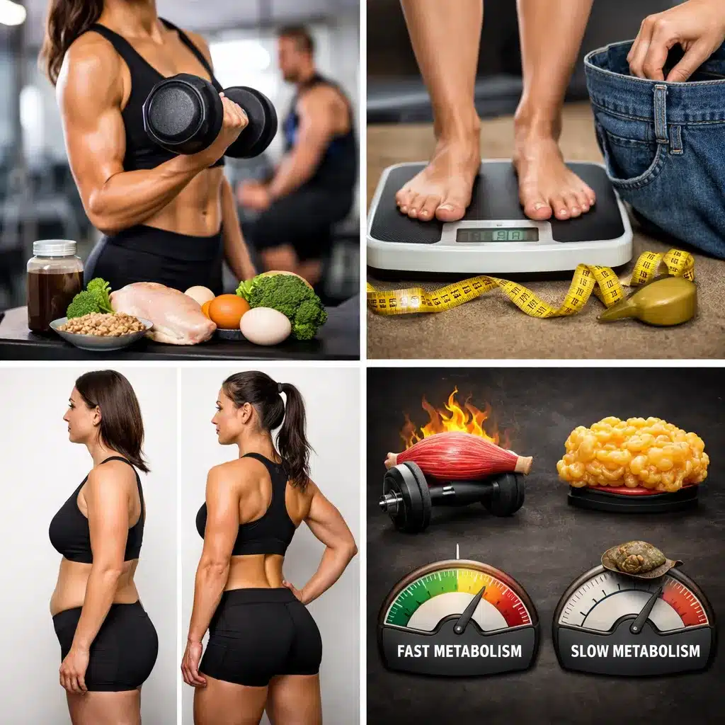 Dlaczego ważniejsze jest zachowanie masy mięśniowej niż szybkie chudnięcie