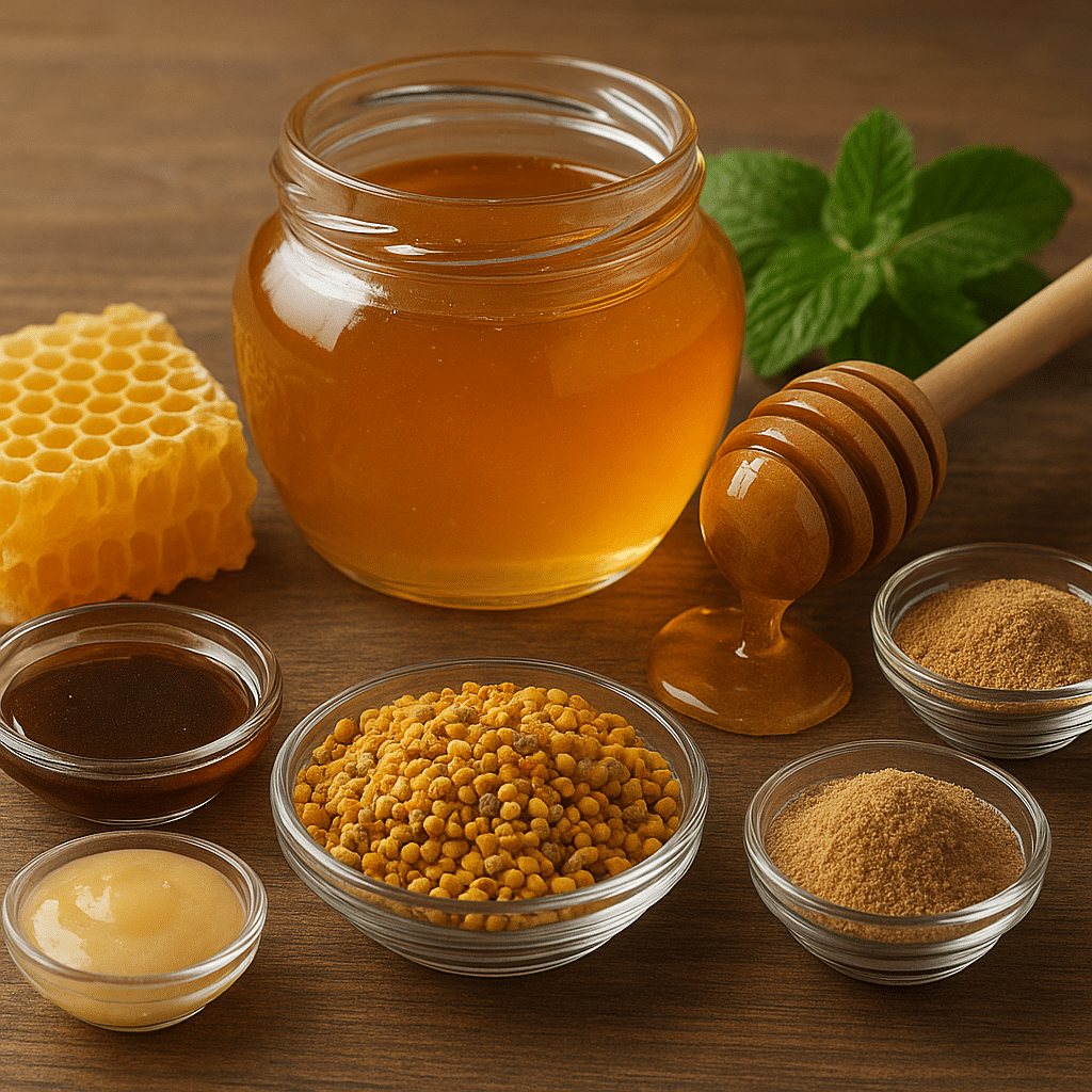 Składniki bioaktywne miodu