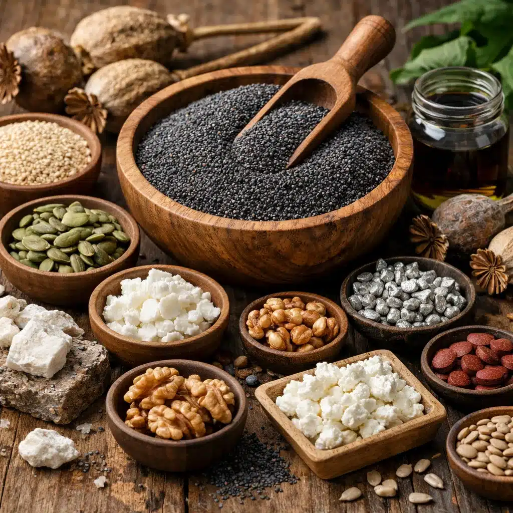 Mak – wysoka zawartość minerałów