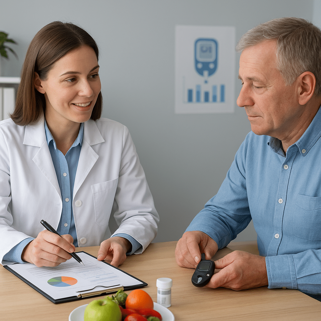 Jak dietetyk pracuje z pacjentami z cukrzycą typu 2?