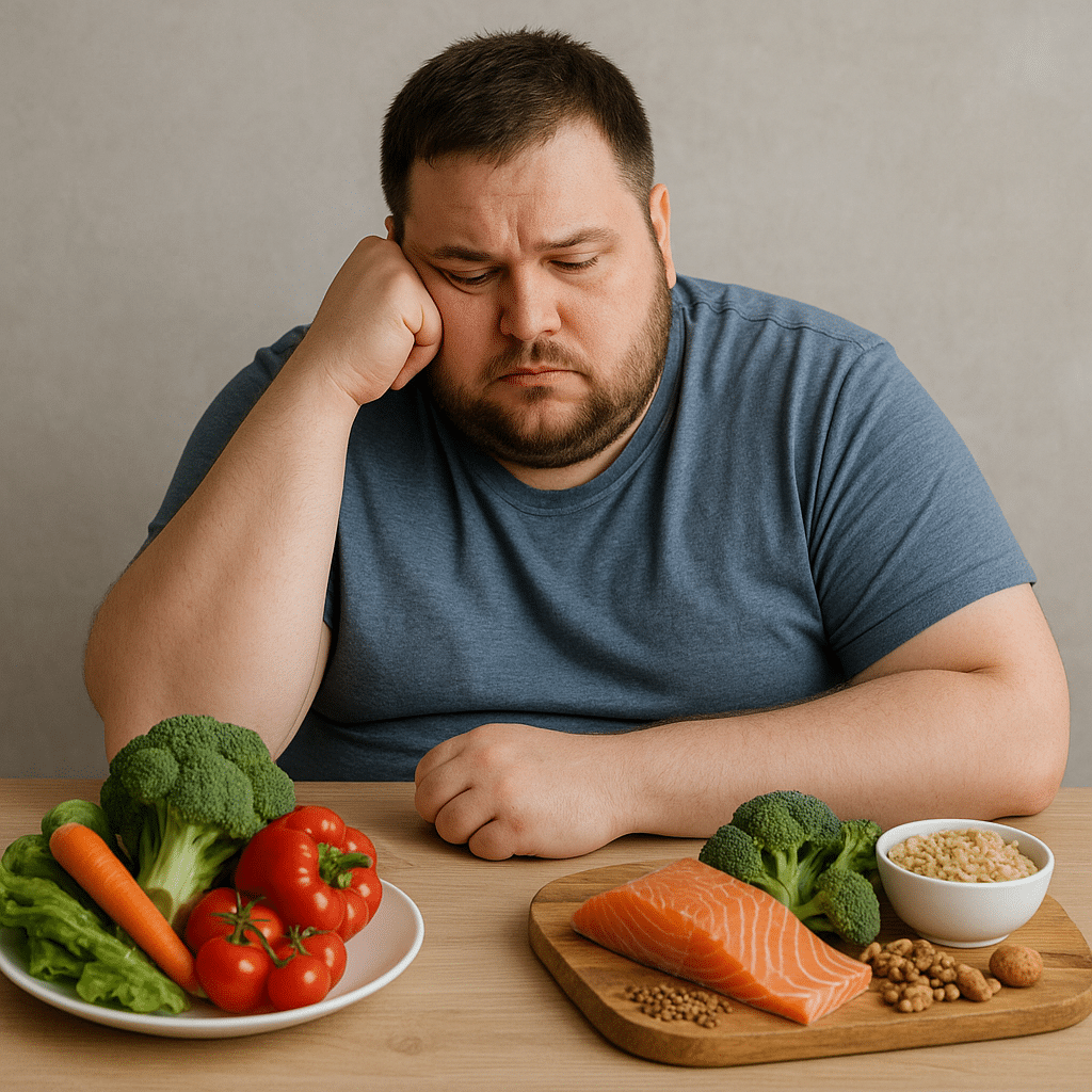 Otyłość a dieta oparta na nisko przetworzonej żywności
