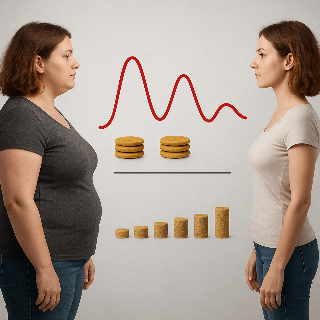 Efekt jo-jo a stopniowa redukcja kalorii