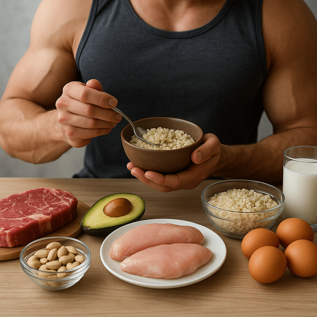 Dieta na masę mięśniową – podstawowe założenia