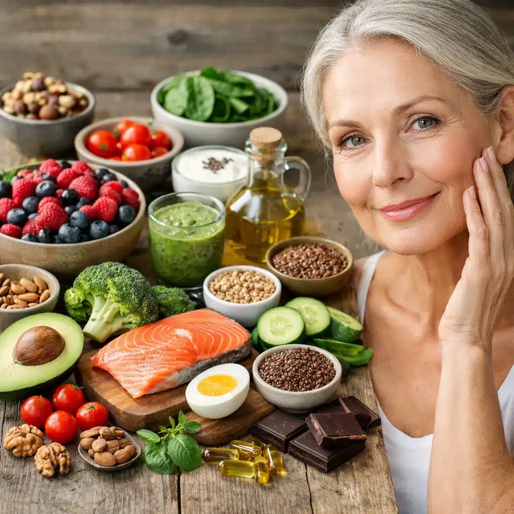 Dieta a zdrowie skóry dojrzałej