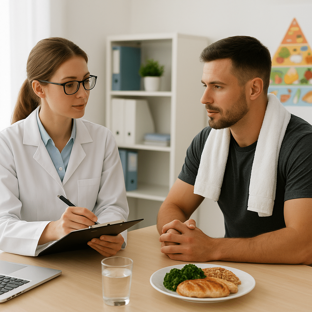 Jak dietetyk pracuje ze sportowcami i planuje żywienie?