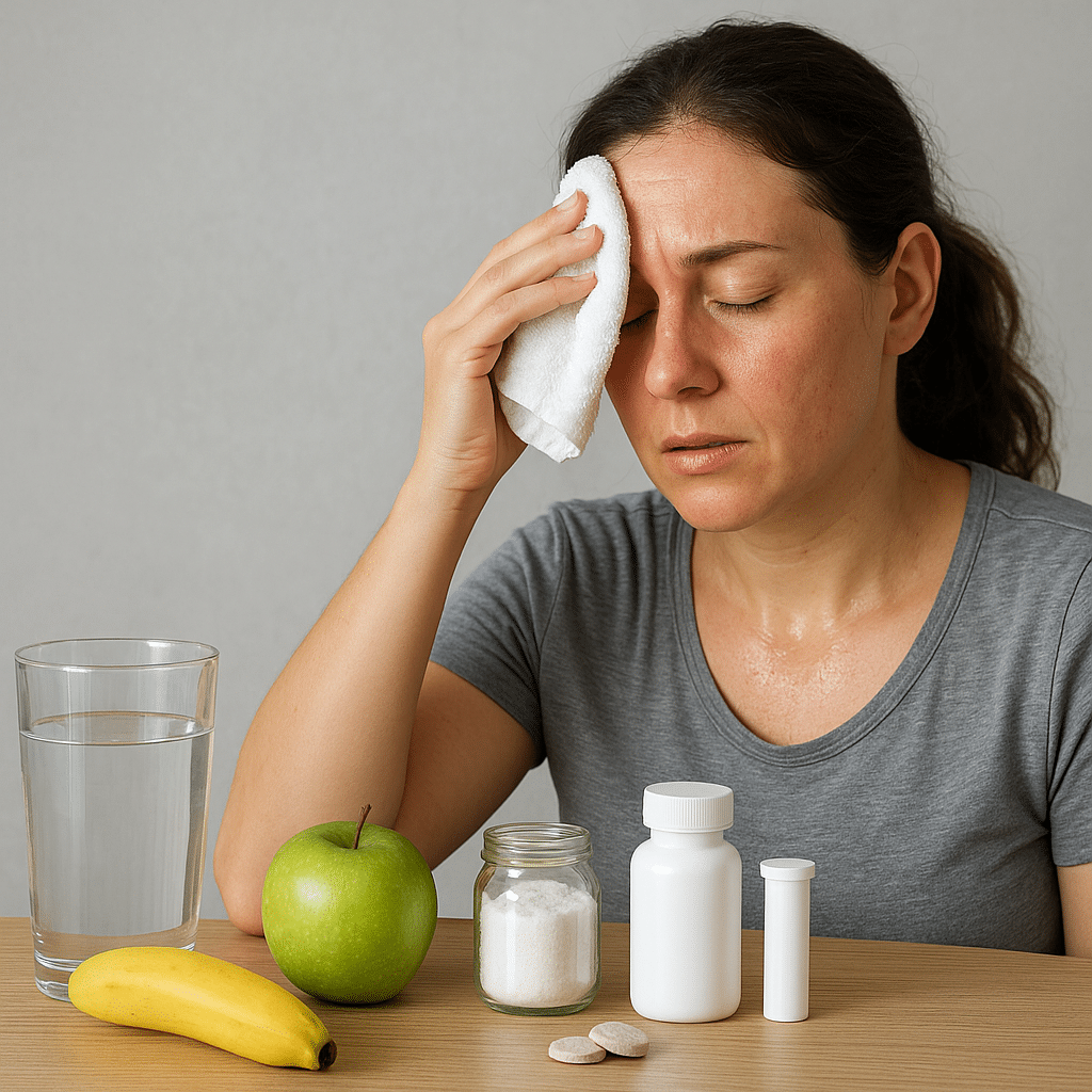 Nadpotliwość a nawodnienie i elektrolity