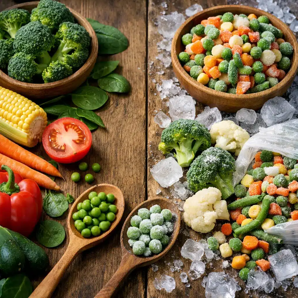 Czy mrożone warzywa są zdrowe?