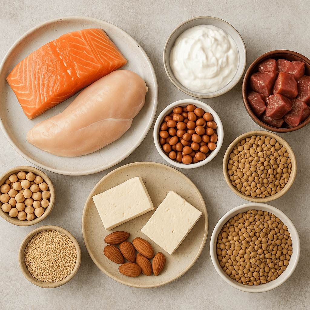 Zdrowe źródła białka dla mięsożerców i wegetarian