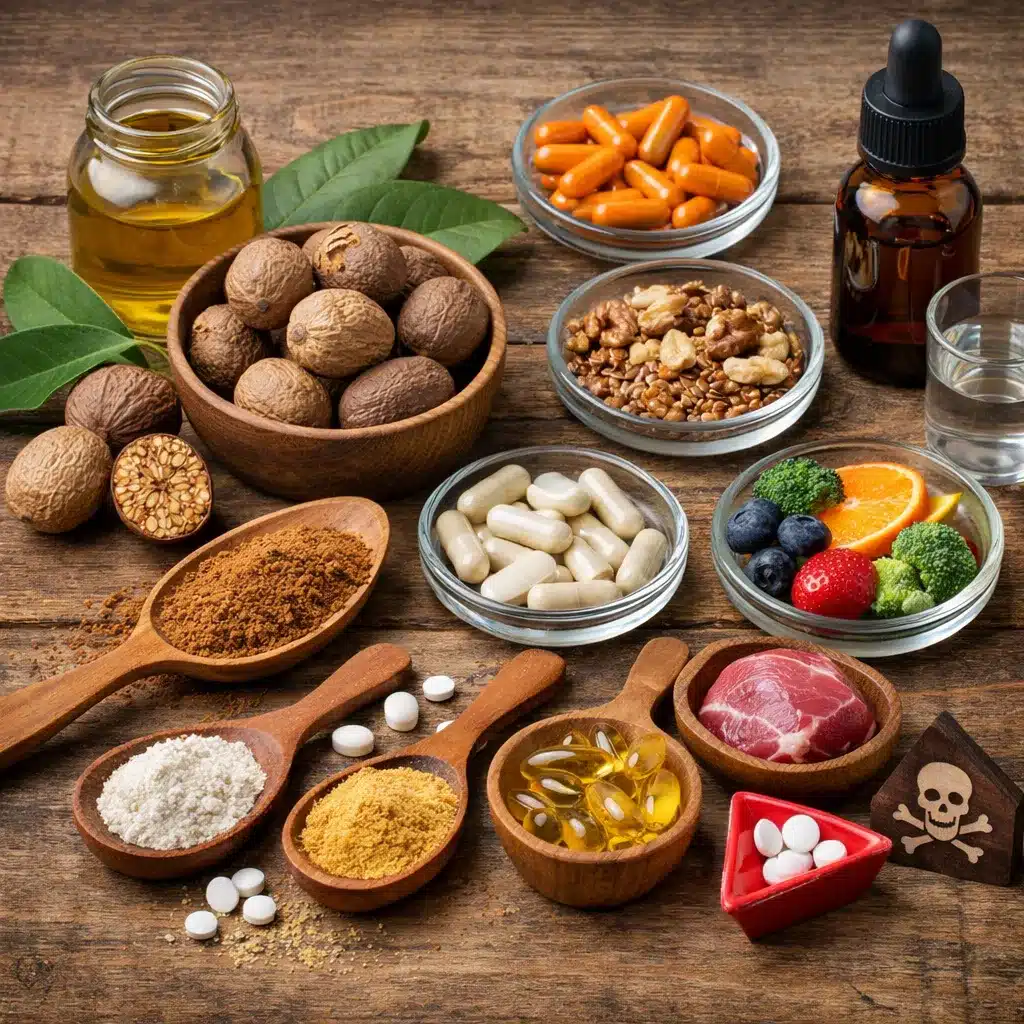 Gałka muszkatołowa – skład i bezpieczeństwo