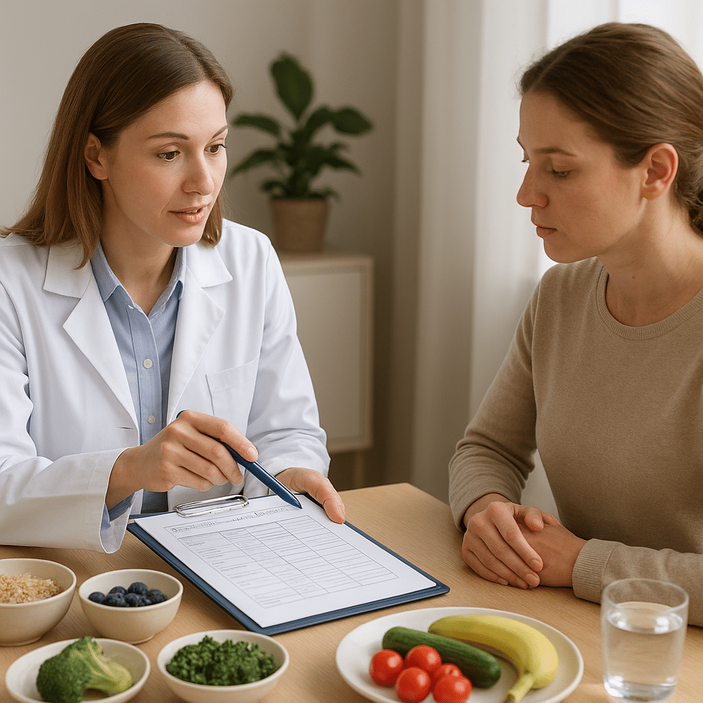 Jak dietetyk prowadzi dietę low FODMAP przy problemach jelitowych?