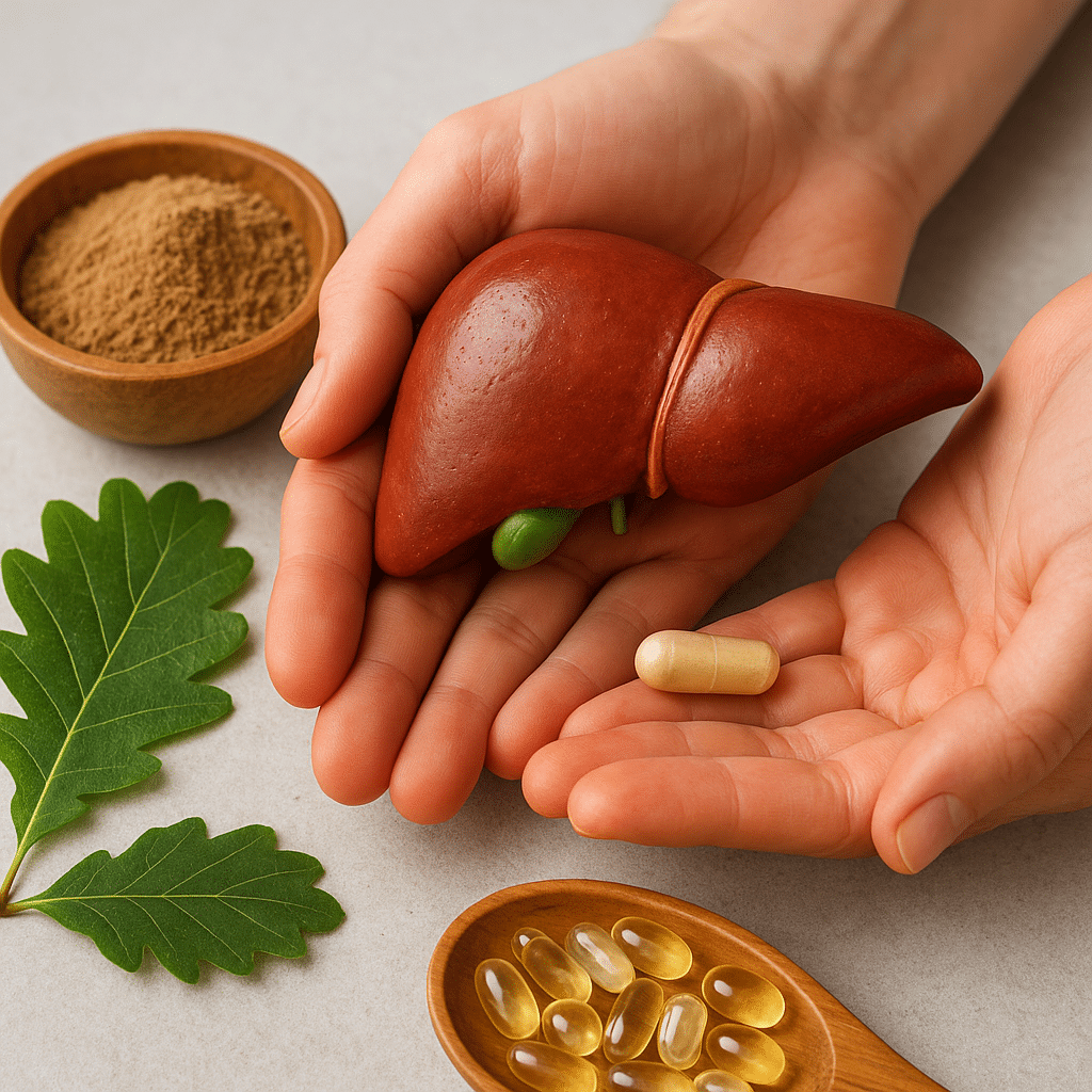 Kwas oleanolowy – działanie na wątrobę