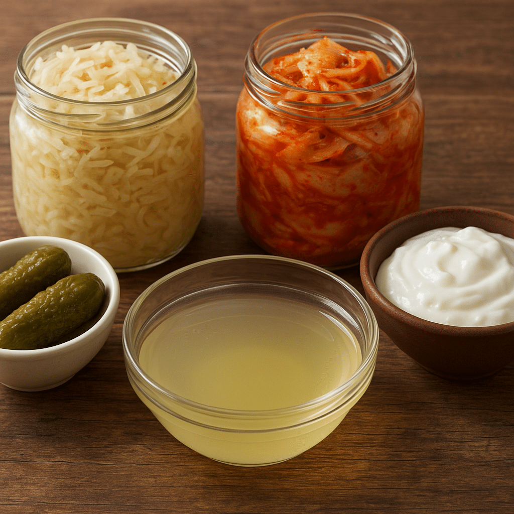 Kwasy organiczne z żywności fermentowanej