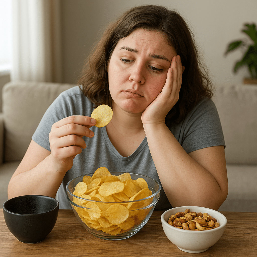 Jak schudnąć, gdy jesz z nudów