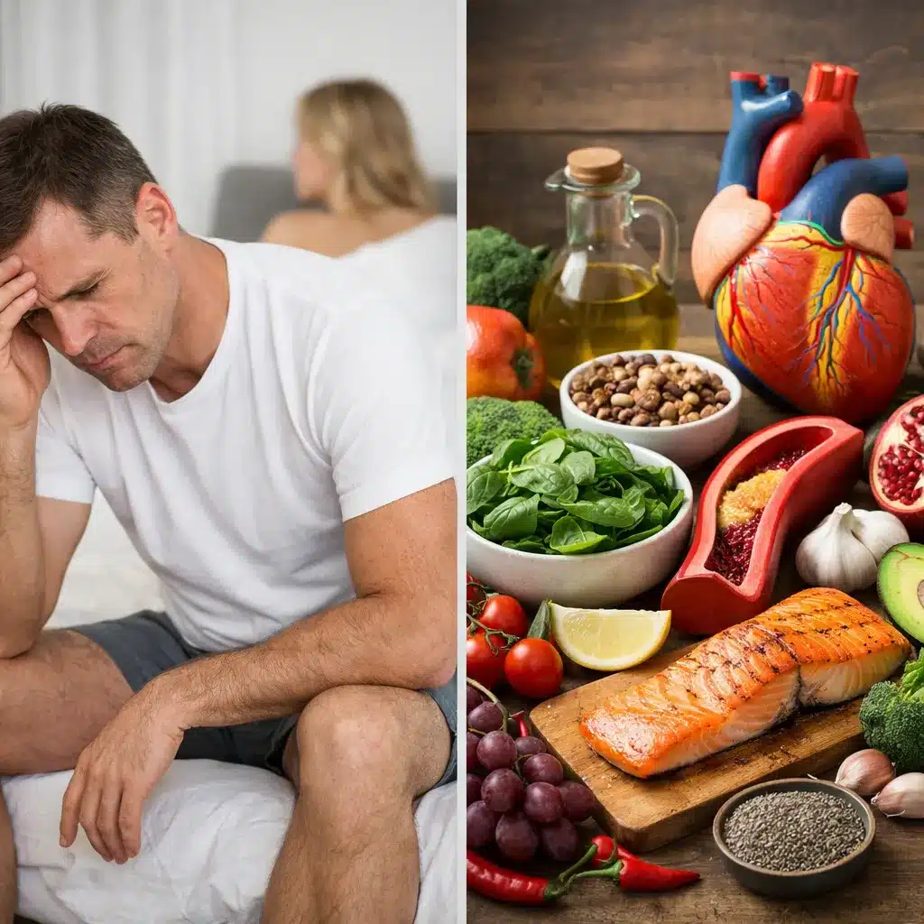 Zaburzenia erekcji a dieta wspierająca krążenie