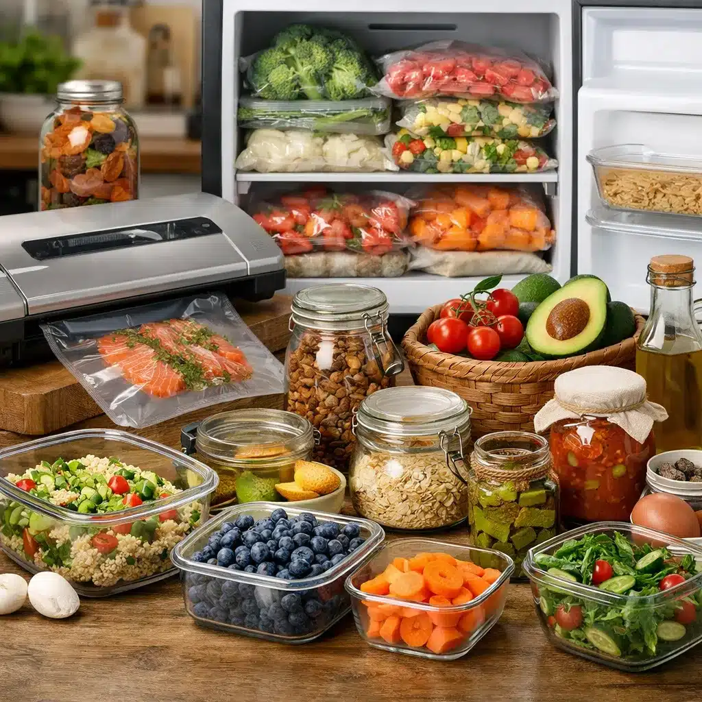 Jak przechowywać żywność, żeby zachowała wartości odżywcze?