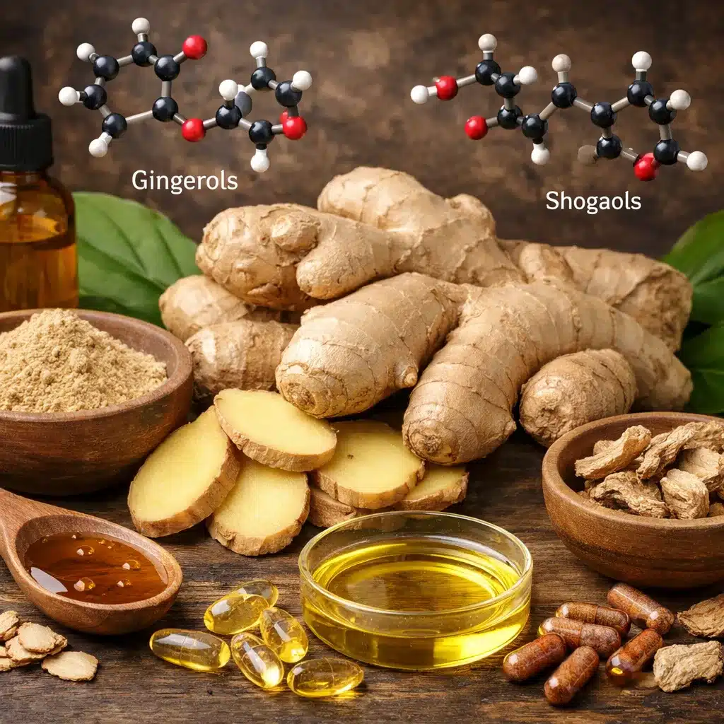 Imbir – gingerole i szogaole