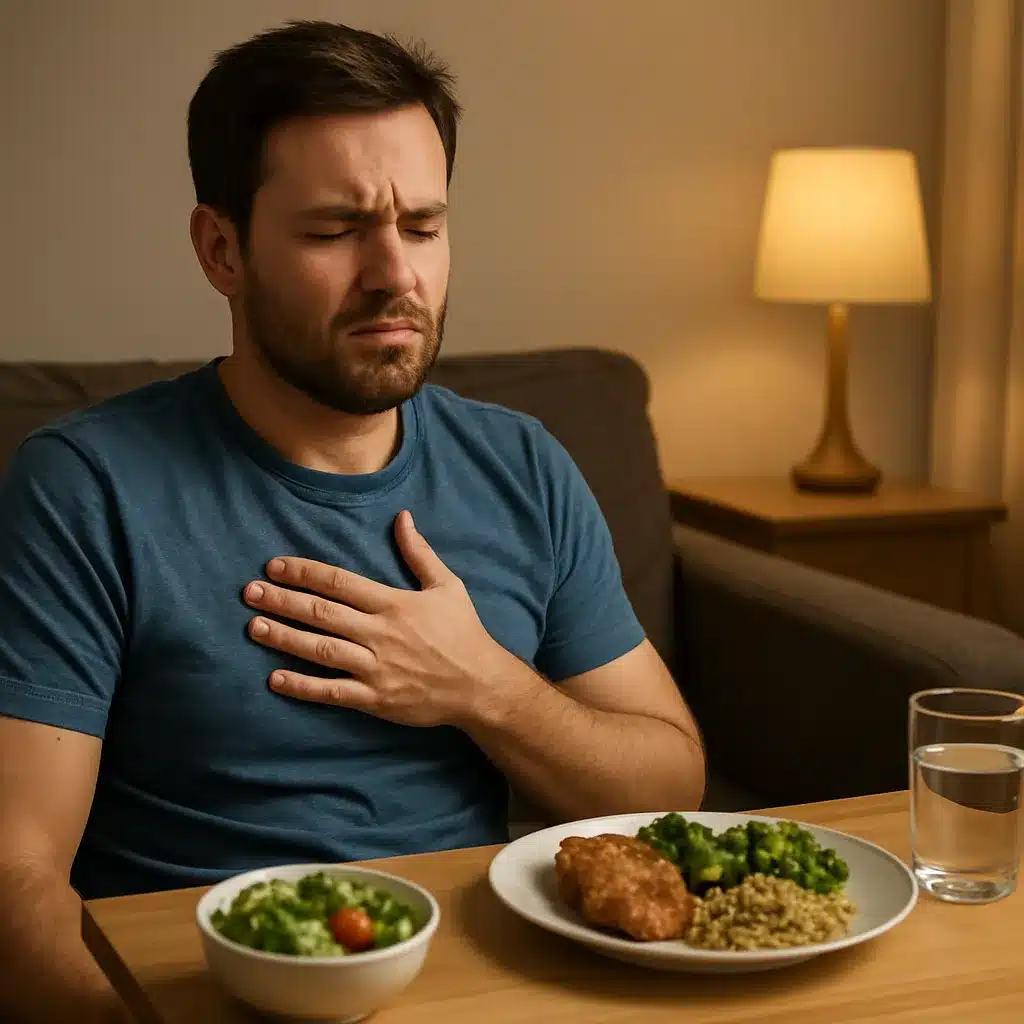 Refluks nocny a zmiana pory kolacji