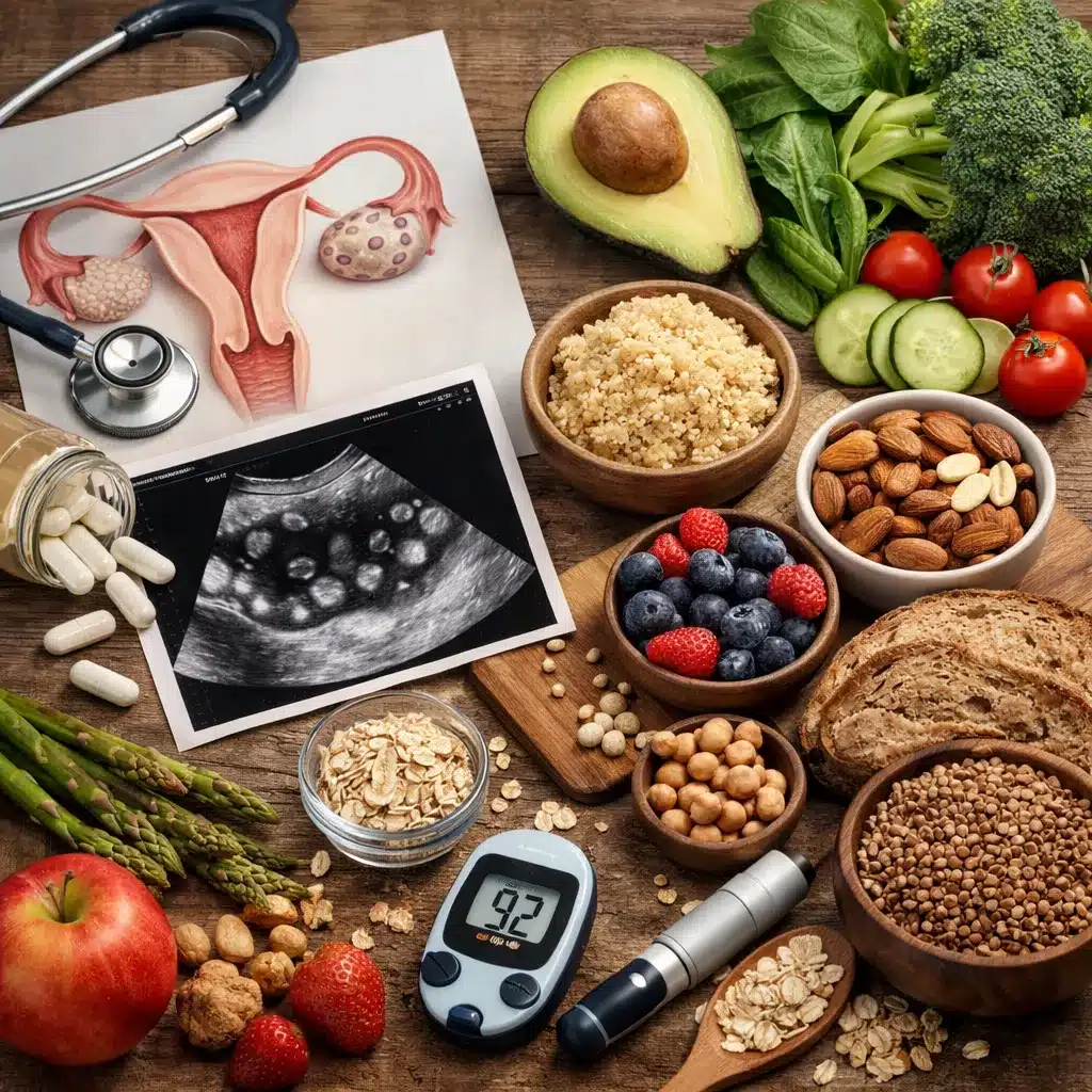 PCOS a dieta o niskim IG