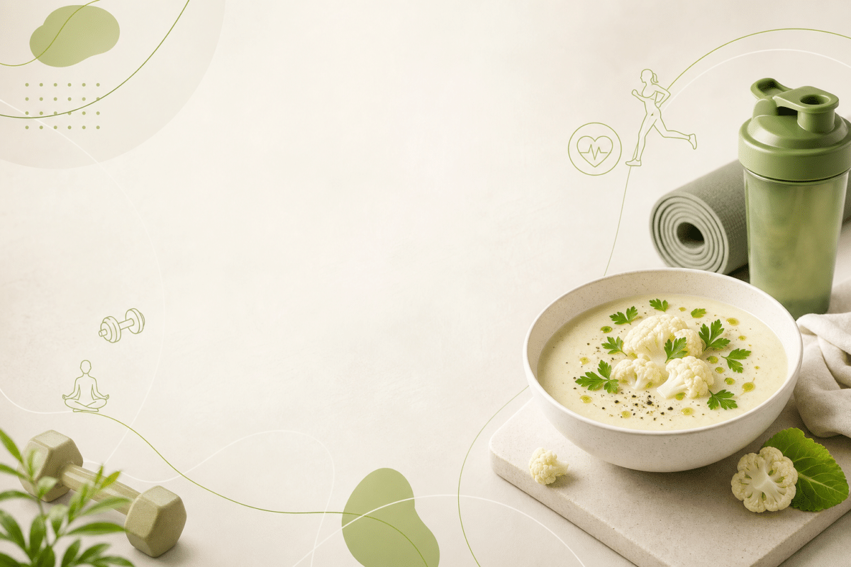 Zupa kalafiorowa fit