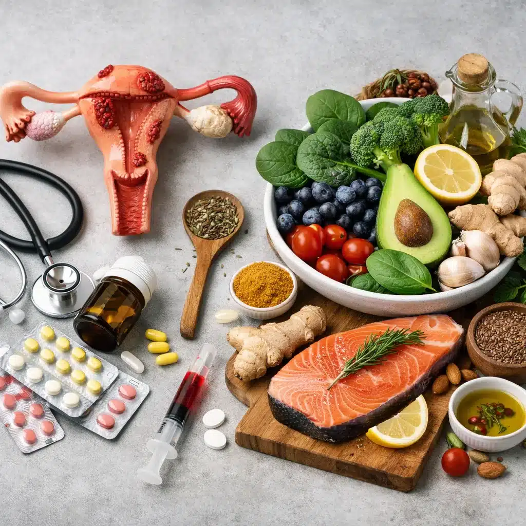 Endometrioza a dieta eliminująca produkty prozapalne