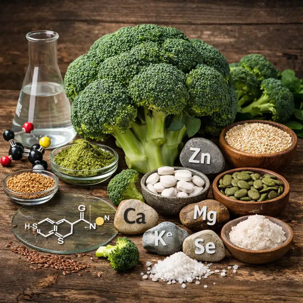 Brokuły – glukozynolany i minerały