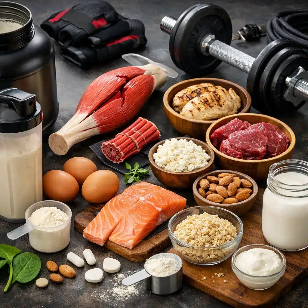 Rola białka w regeneracji mięśni