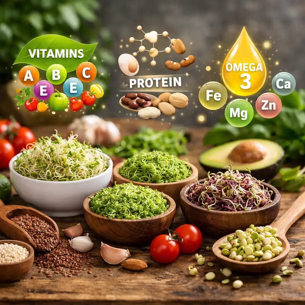 Kiełki – skoncentrowane składniki odżywcze