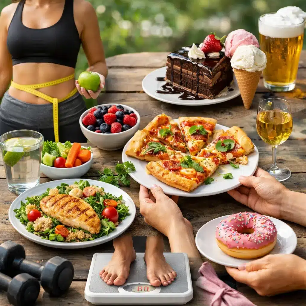 Jak schudnąć, nie rezygnując z okazjonalnych przyjemności