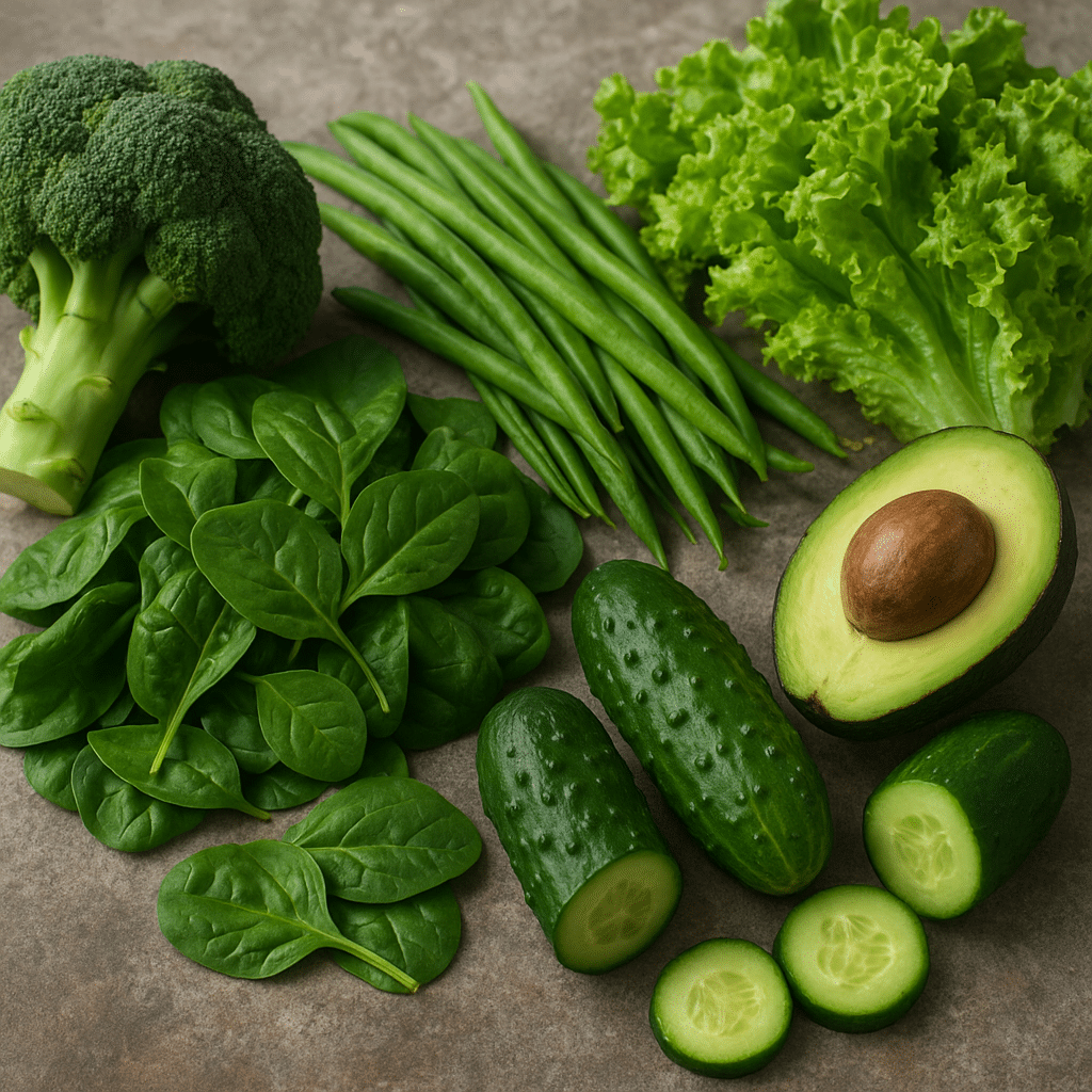 Warzywa zielone na odchudzanie