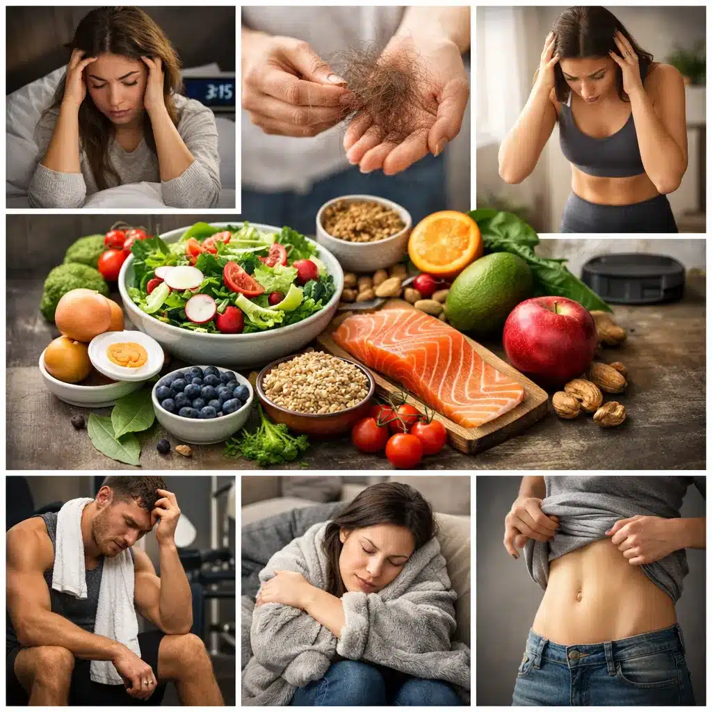 Jakie są objawy zbyt niskiej podaży kalorii?