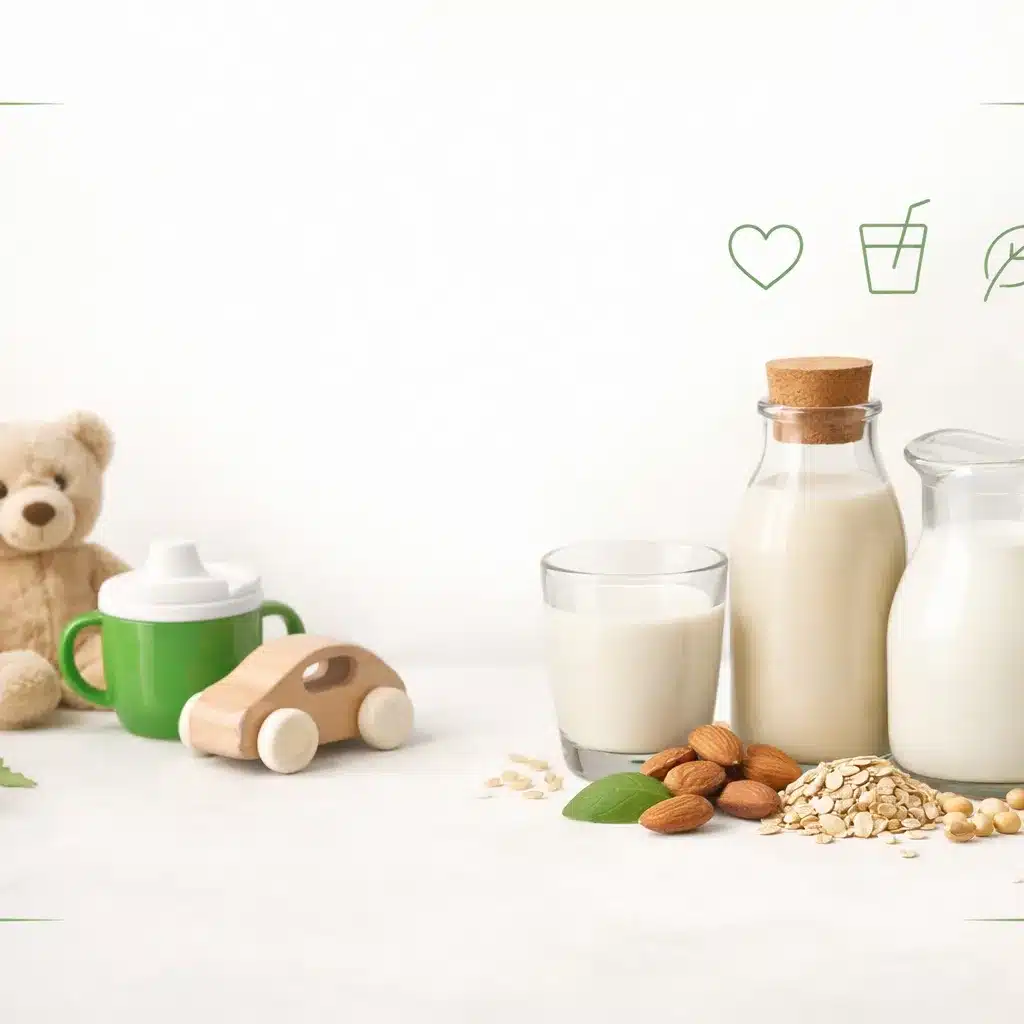 Czy dzieci powinny pić napoje roślinne