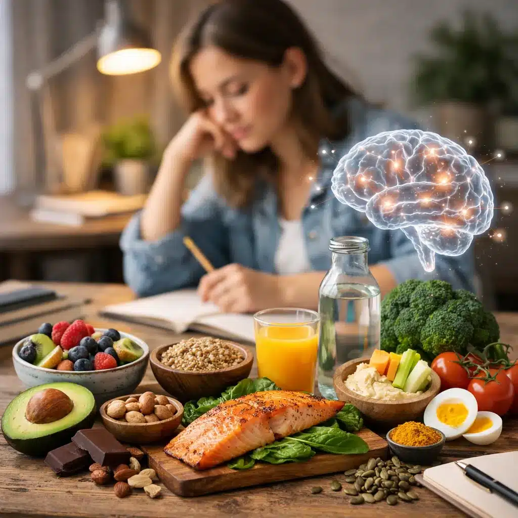 Jak dieta wpływa na poziom koncentracji i pamięć
