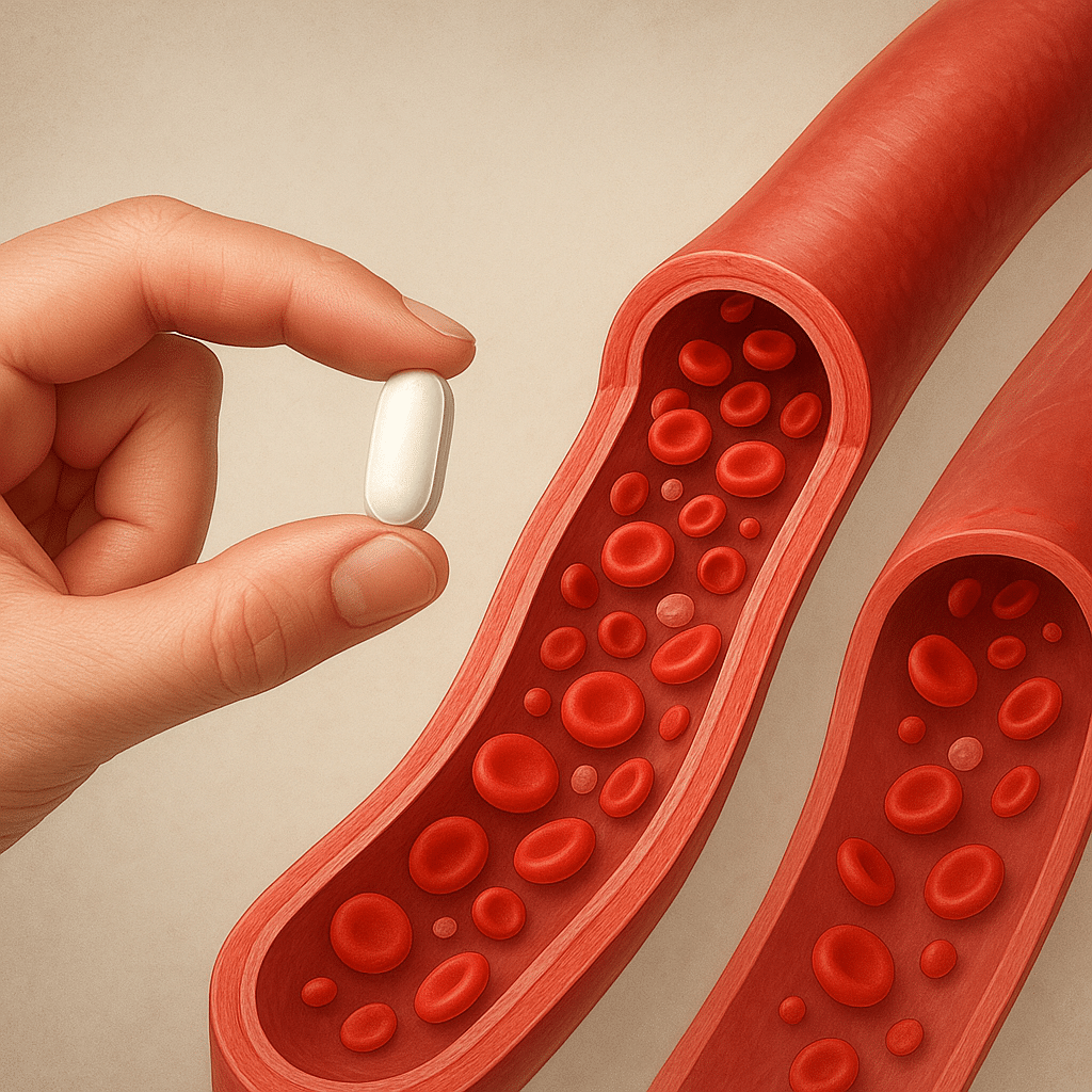 Arginina – wpływ na przepływ krwi