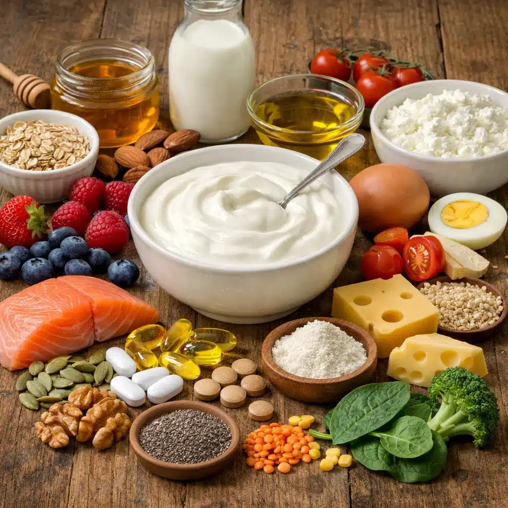 Składniki odżywcze w jogurcie
