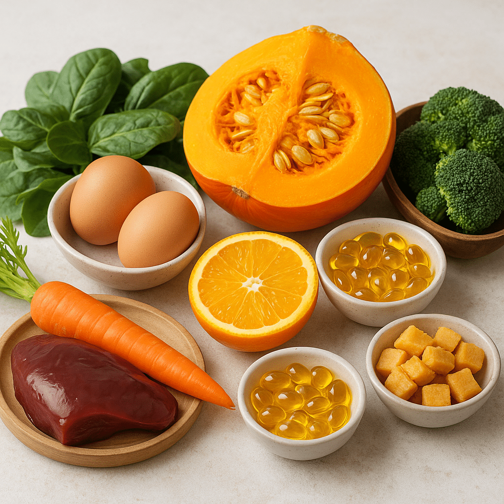 Witamina A – wpływ na wzrok i odporność